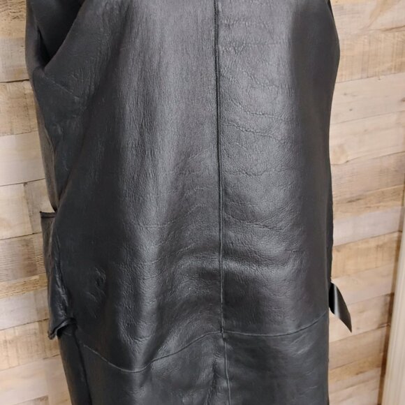 BRAND: Sandro Sheepskin Shearling Coat - SIZE: 0 - Picture 2 of 16